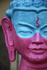 Pink Buddha’s Face photo