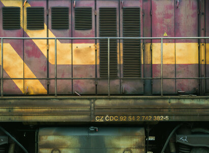 Diesel Locomotive Detail