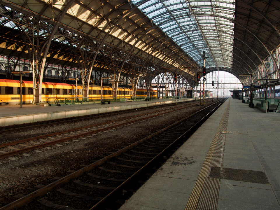 Inside The Train Station