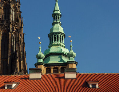 An Unusual View Of Prague Castle photo