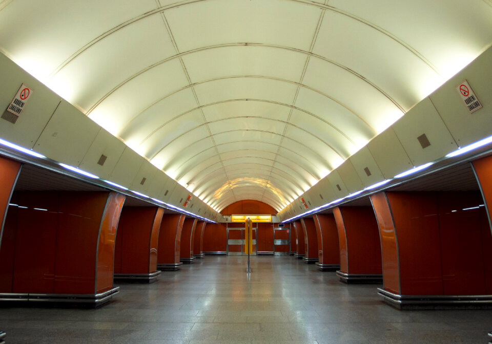 Empty Metro Station photo