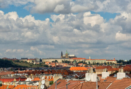 Prague Cityscape View photo