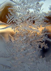 Ice glass snow photo