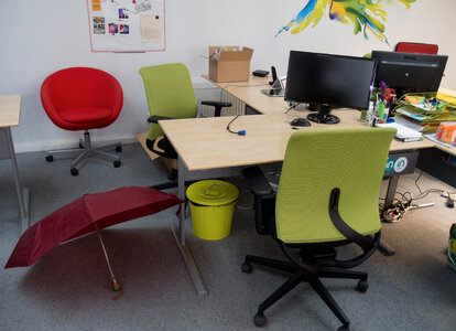 Colorful Office Interior