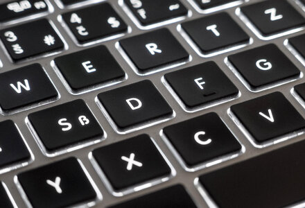 MacBook Air Keyboard Detail photo