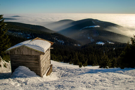 Mountain Hut With Beautiful View photo