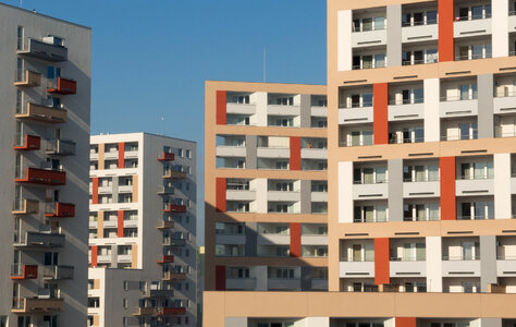 Modern Apartment Buildings photo