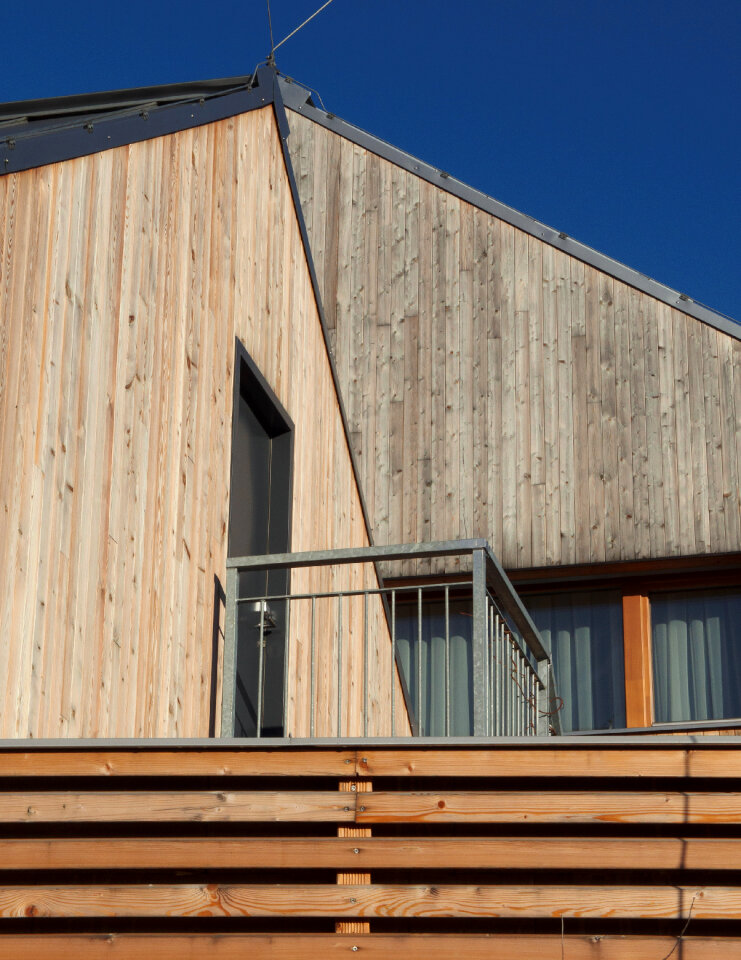 Modern Wooden House