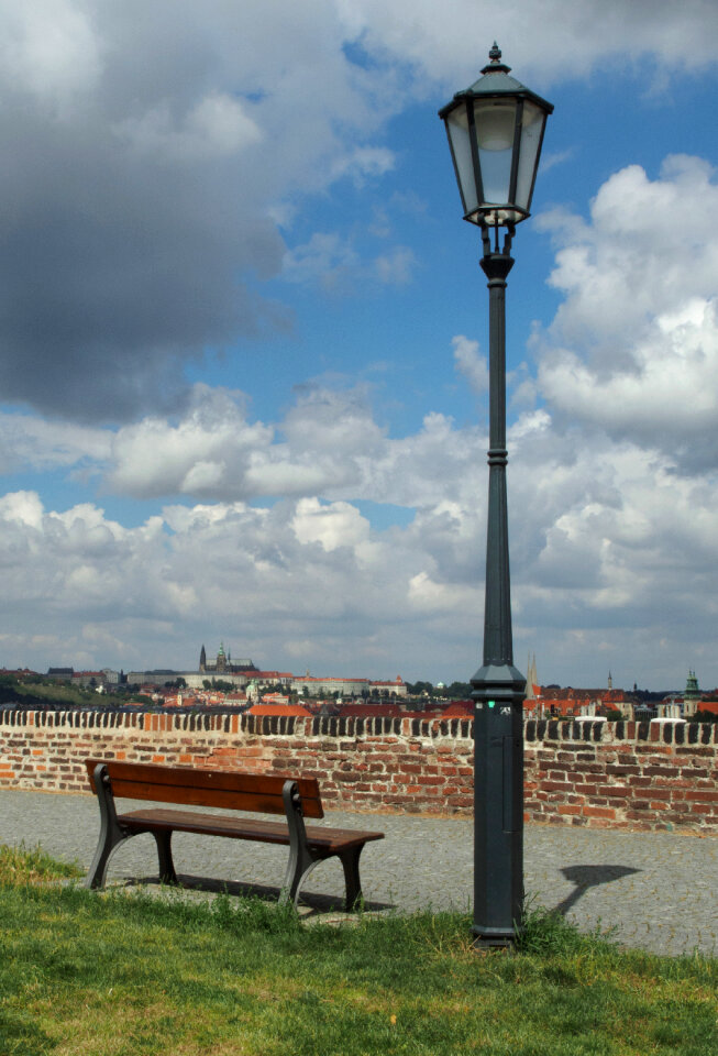 Prague Castle View From VyЕЎehrad Fortress
