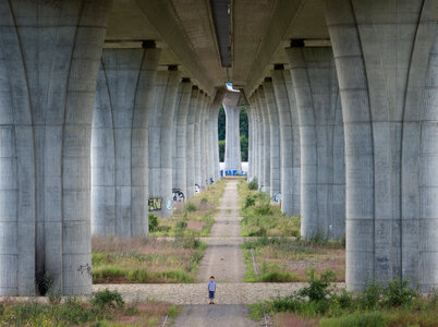 Boy Alone Under The Bridge
