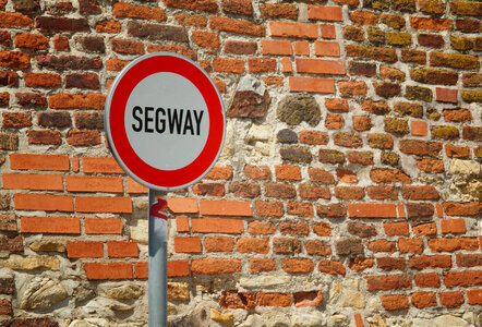 No Segway Sign photo