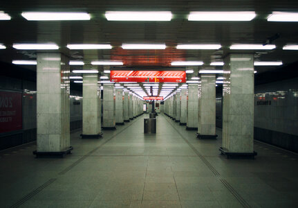 Metro station photo