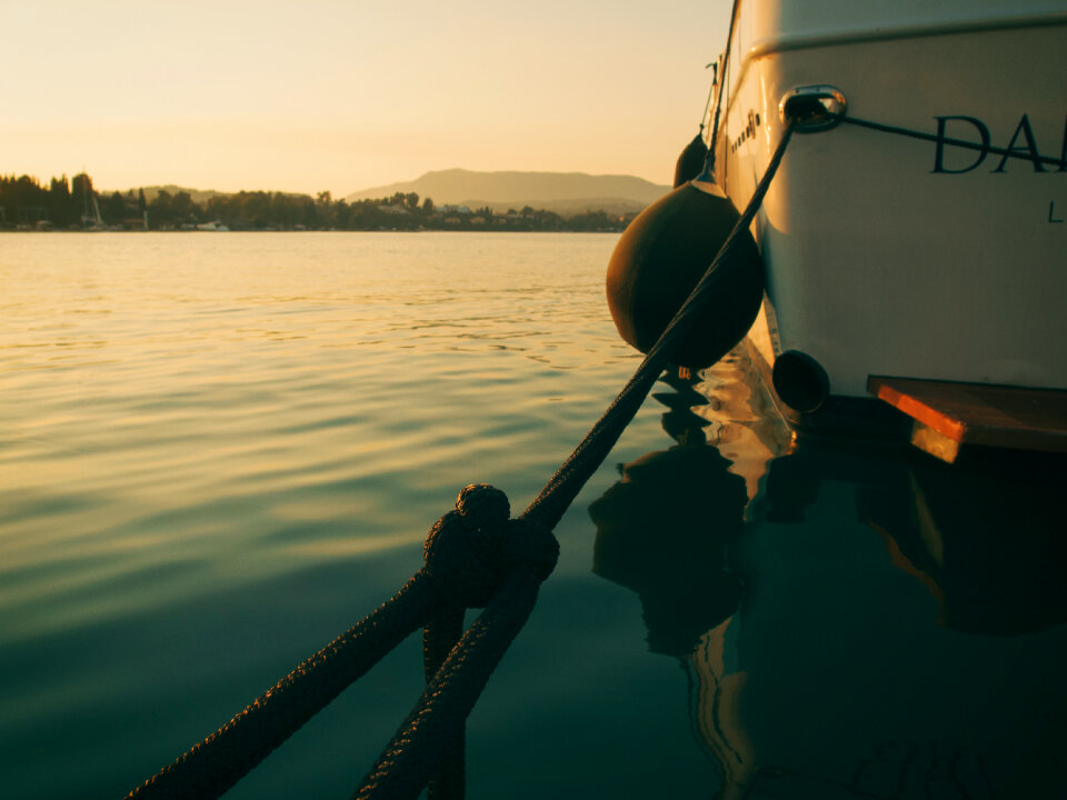 Moored Boat photo