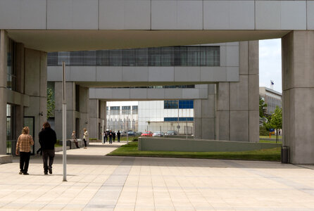 Modern business building photo