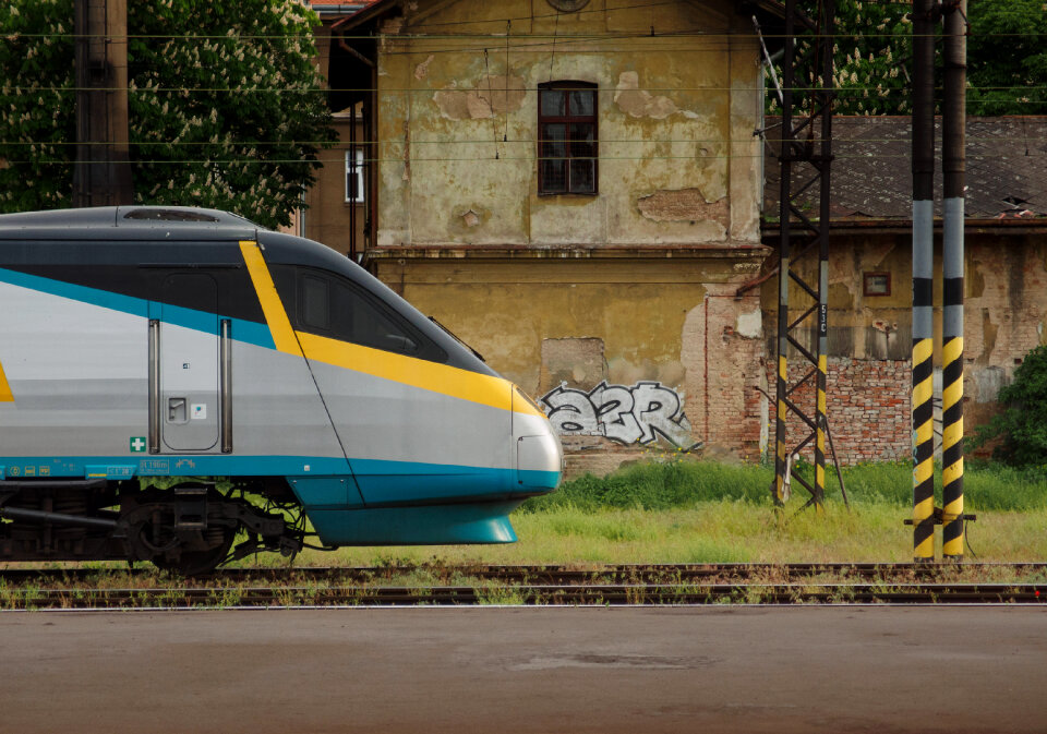 Pendolino Train in Czech photo