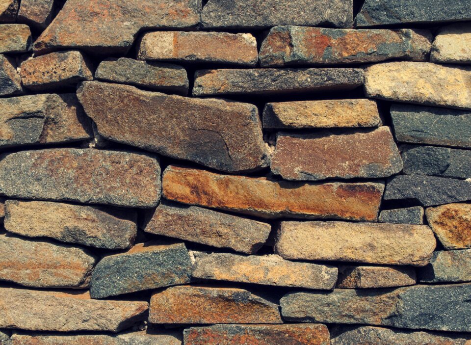 Stone wall photo