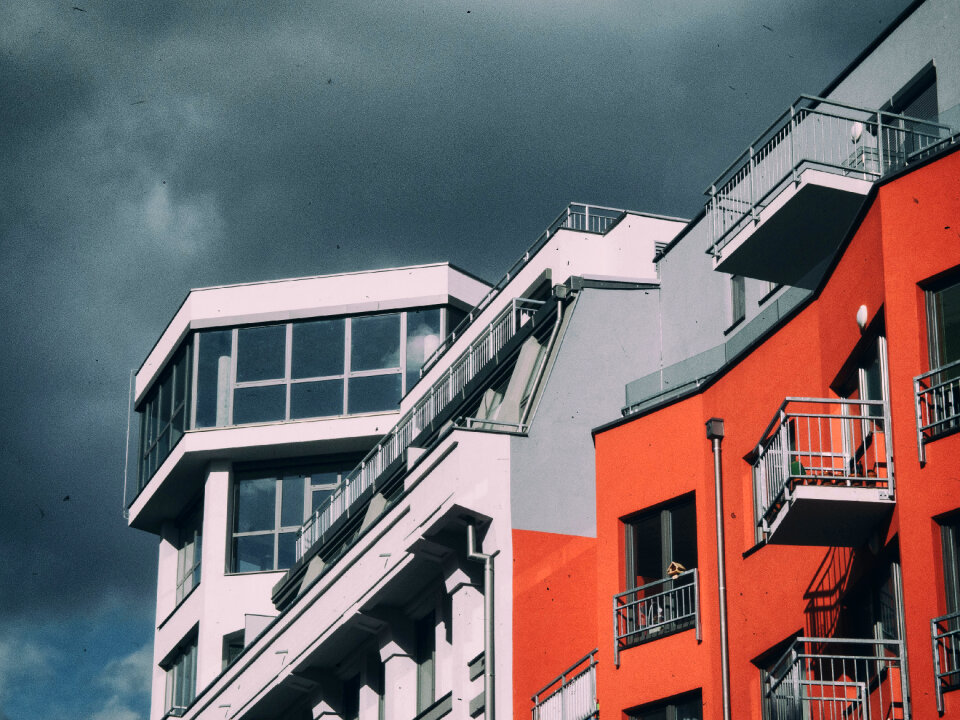 Modern loft building