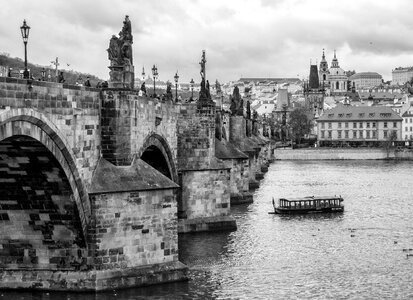 Charles bridge in Prague photo