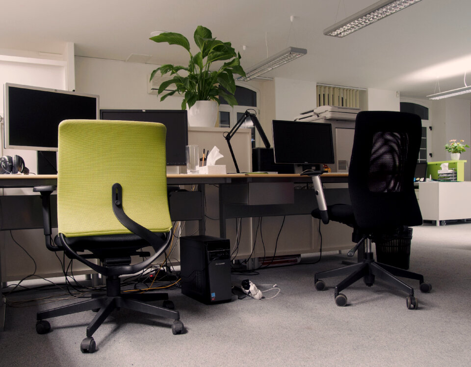 The office interior