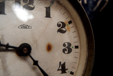 Vintage alarm clock