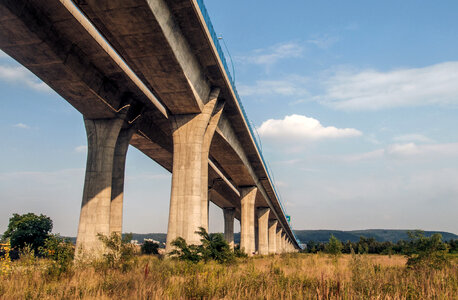 Highway Concrete Bridge photo