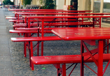 Coffee Shop Outdoor Seating