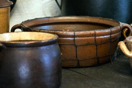 Vintage Clay Kitchenware photo