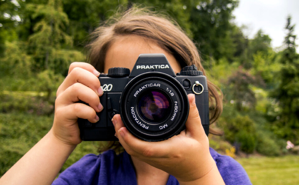 Photographing Girl
