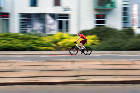 Cyclist photo