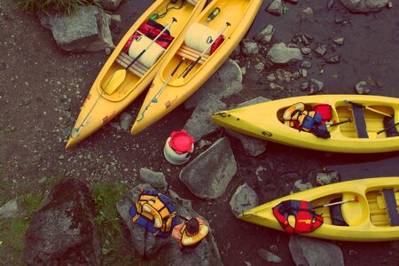 Yellow Canoes