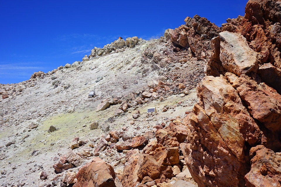 Volcanic crater crater volcano