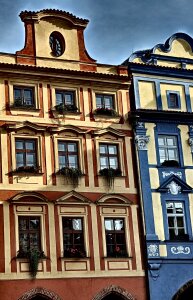 Color Houses In Prague photo