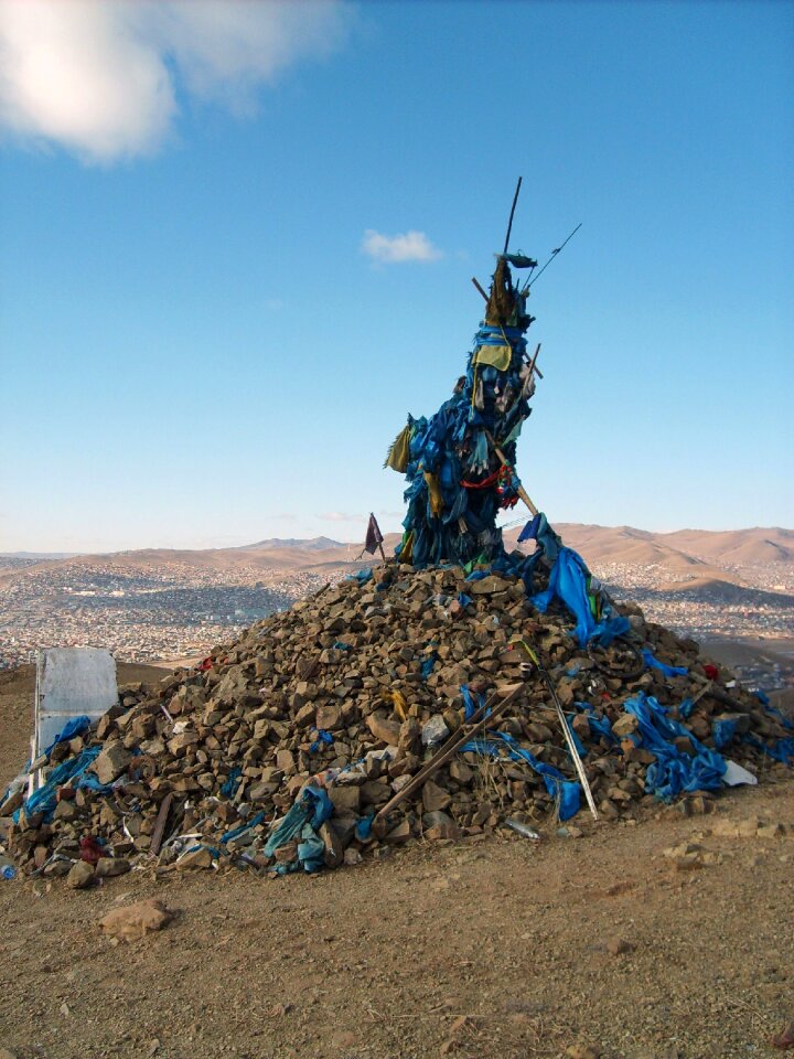 Sacred Ovoo in Mongolia