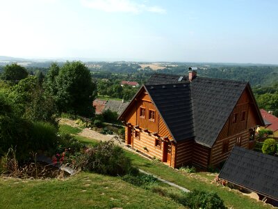 Modern Log House photo