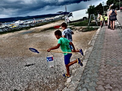 Kids on the Beach photo