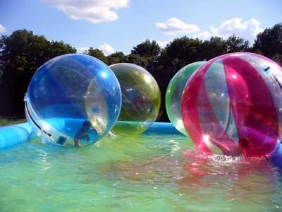 Children in Balloon
