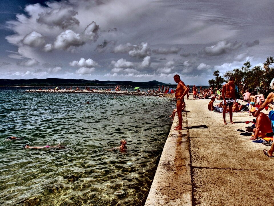 Beach in Sveti Filip i Jakov photo