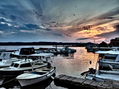 Boats in Marina photo