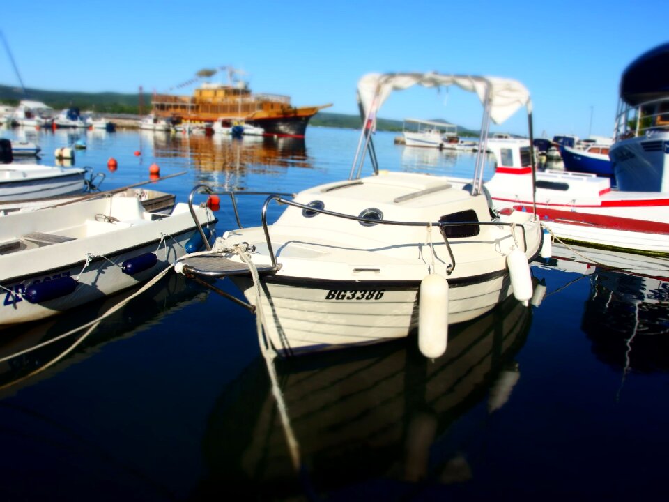 Boat in Croatia photo