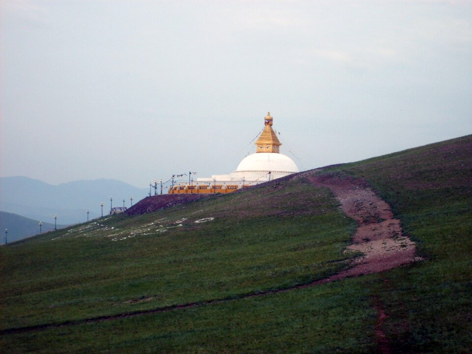 Buddhist Stupa in Mongolia