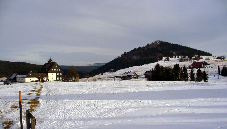 Snowy Hillside