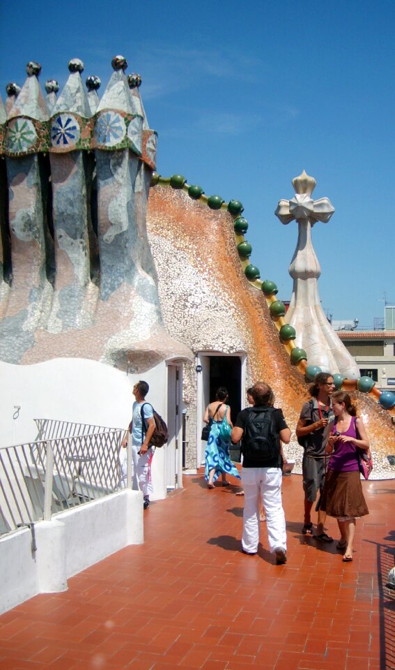 Chimneys on Casa Batllo