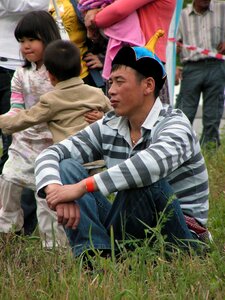 Mongolian man photo