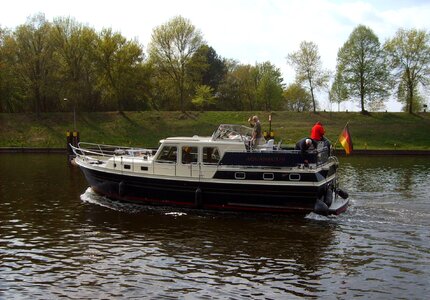 Boat on river