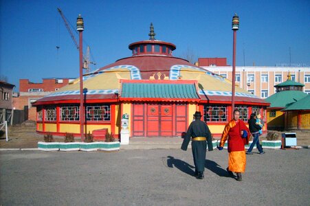 Buddhist monastery photo