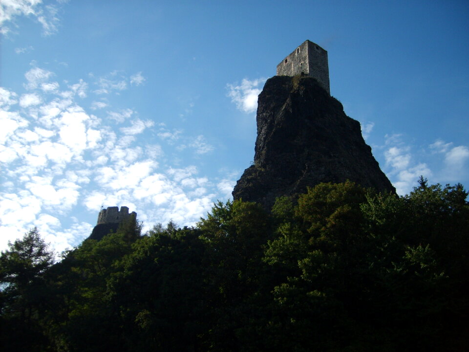 Trosky Castle in Czech republic