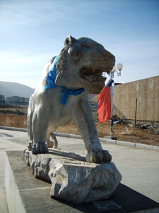 Tiger-guardian in Mongolia