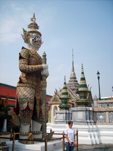 Statue in Grand palace photo