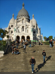 Sacre Coeur in Montmartre photo