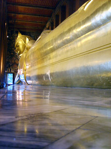 Lying Buddha in Bangkok photo